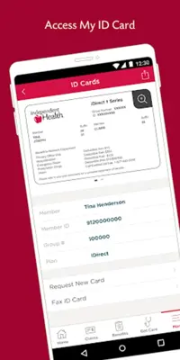 Independent Health MyIH android App screenshot 1